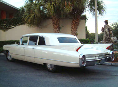 1960 Cadillac Fleetwood Limo Series 75 for rent / lease - cars for props
