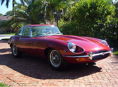 1969 Jaguar E Type Series 2 for rent / lease - cars for props