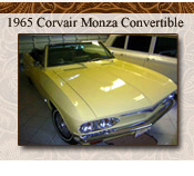 1965 Corvair Monza Convertable Rental